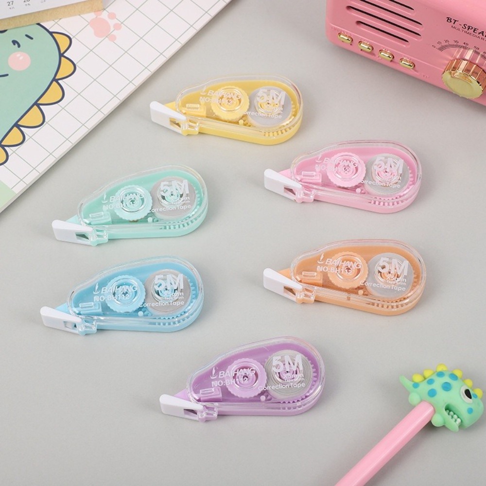 Correction Tape Roller - Bande correctrice Macaron en sachet, 6