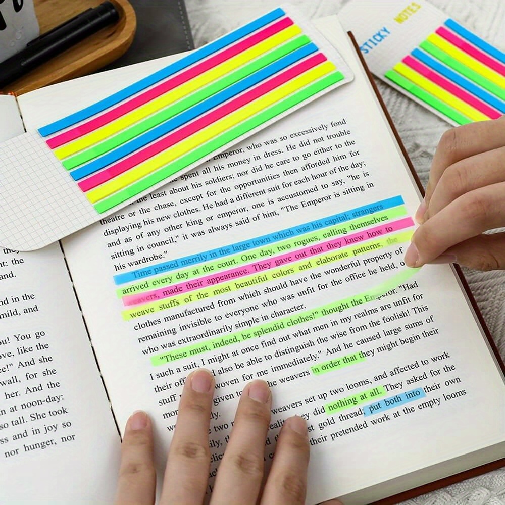 Label Printer Tape - Ruban fluorescent transparent 640, étiquettes adhésives
