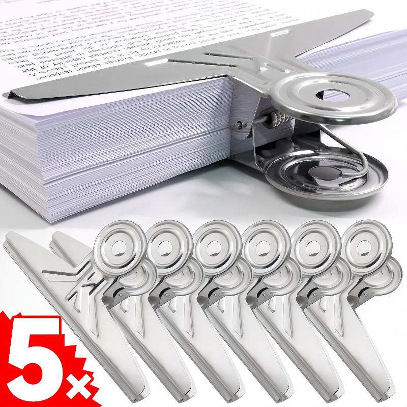 Binder Clip Assorted - Clips de reliure à papier bouledogue