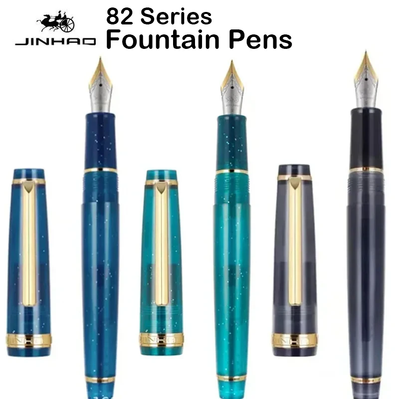 Office Stationery Supply Business - Jinhao 82 stylo plume luxe transparence