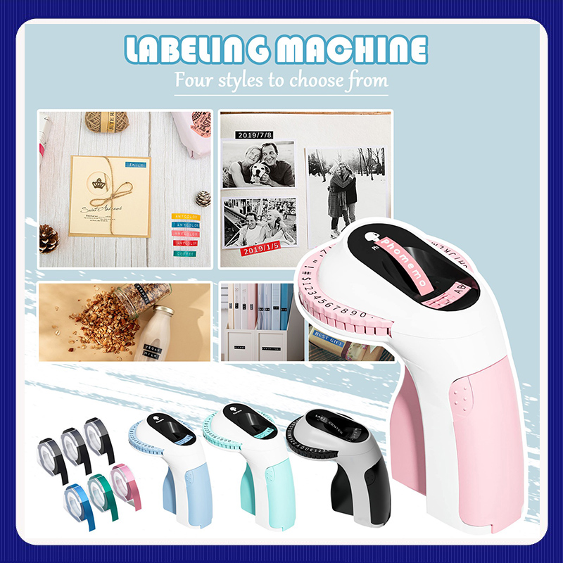 Label Printer Tape - Imprimante d'étiquettes 3D, ruban d'étiquettes en