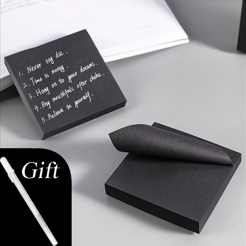 Office Stationery Supply List - Bloc-Notes noir N Times, bloc-Notes pour