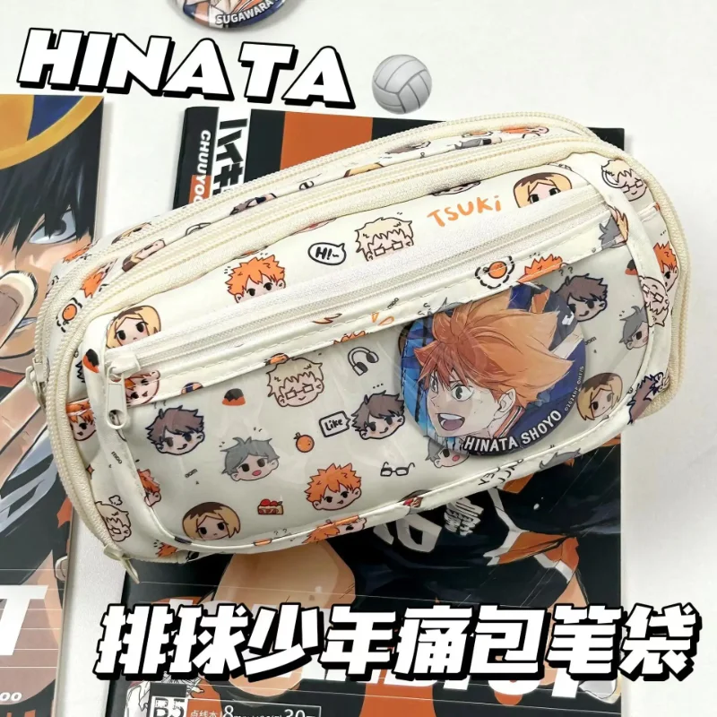 Stationery Supplier - Anime Haikyuu!! Pochette à crayons Kawaii,