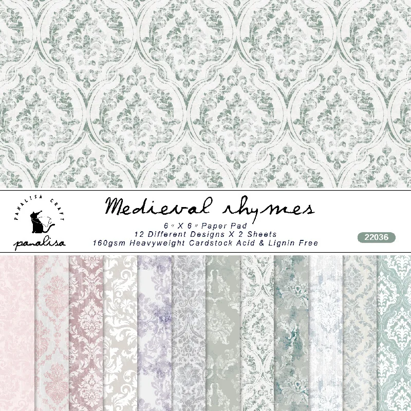 Graph Paper Pad - Bloc de papier de scrapbooking à