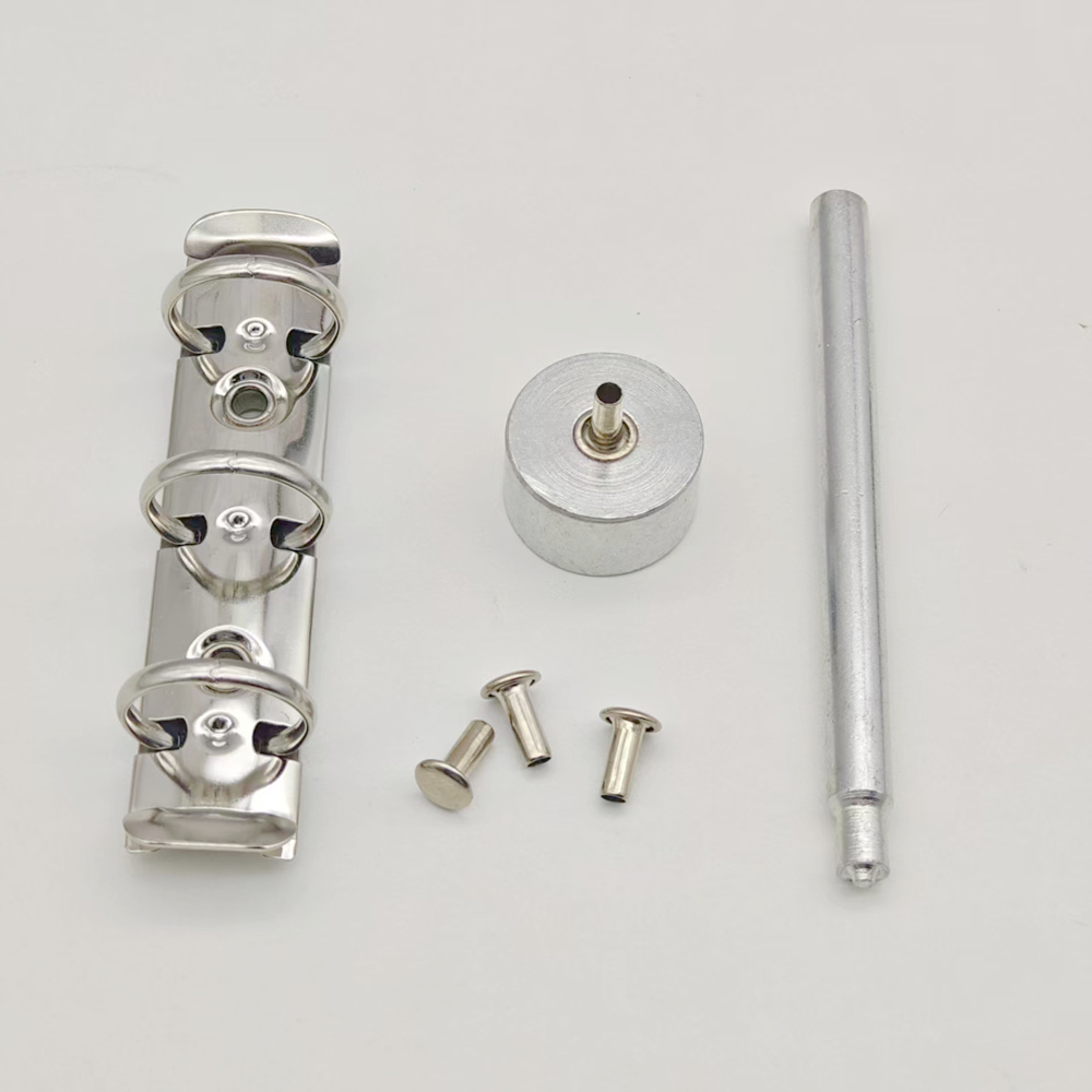Binder Clip Assorted - 20 rivets métalliques colorés pour reliures