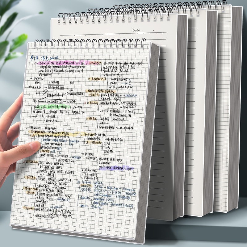Graph Paper Pad - Carnet B5 à spirale, petit carnet