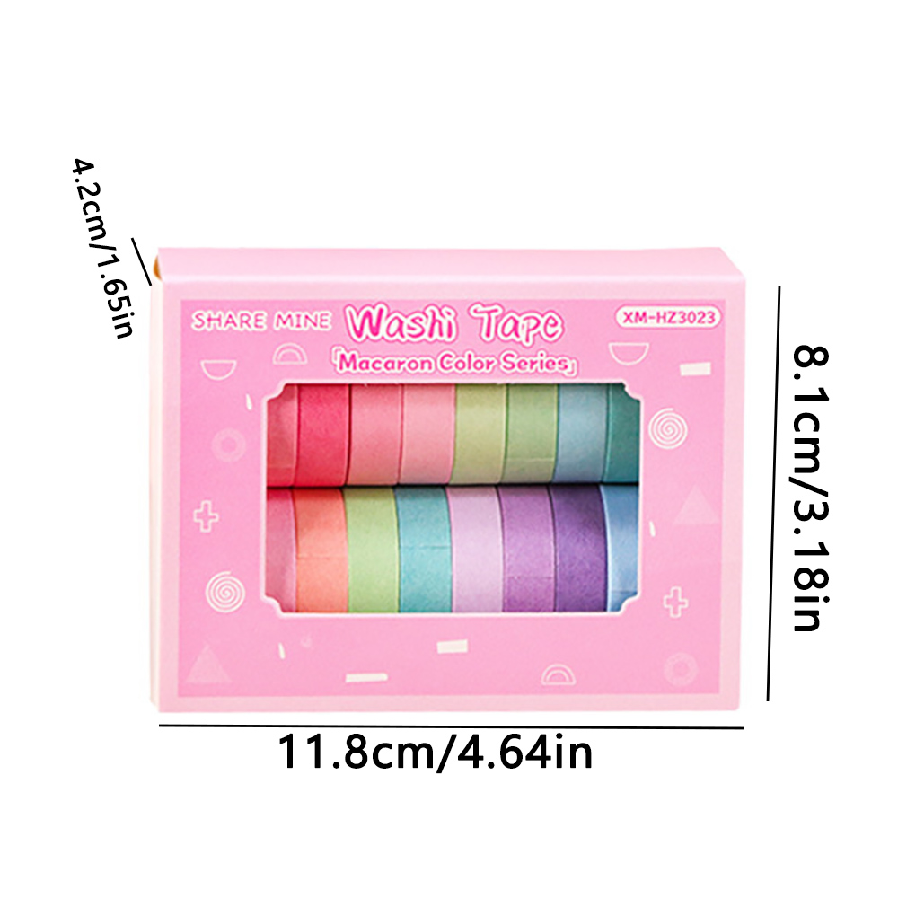 Ensemble de 20 rouleaux de rub - Washi Tape Set avis et prix