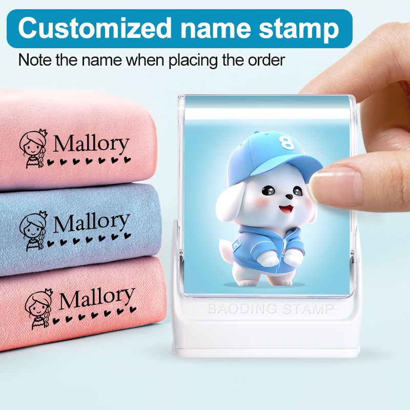 Timbre personnalisé pour vêtem - Self Inking Stamp avis et prix