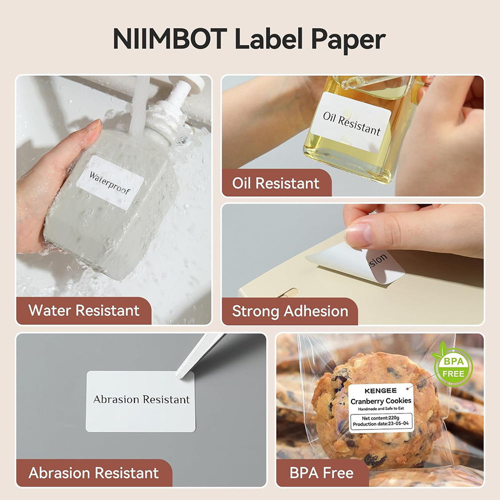 NIIMBOT-Étiquette Autocollante - Label Printer Tape avis et prix