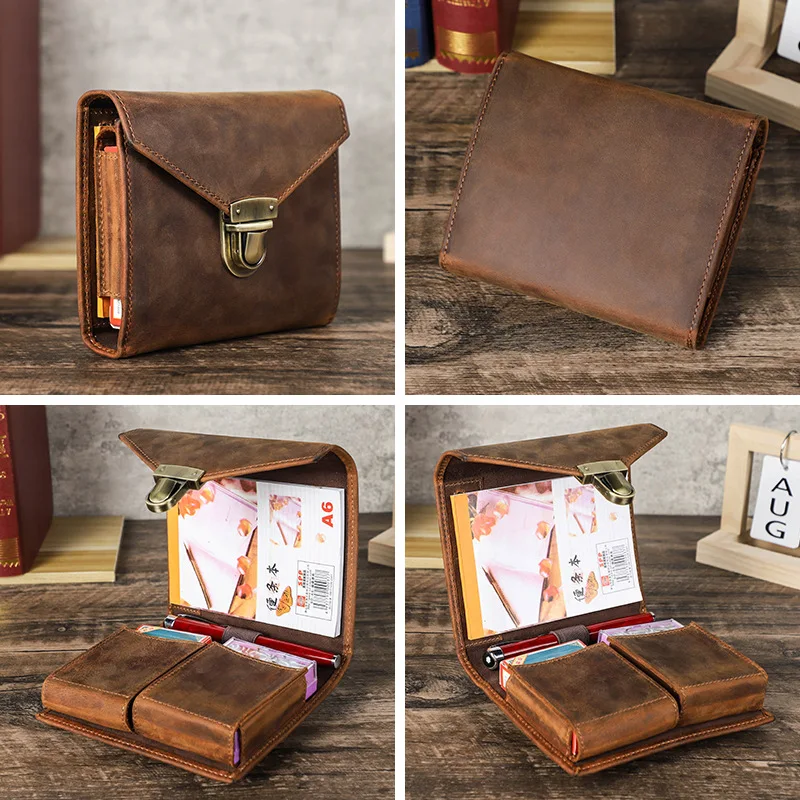 Étui en cuir rétro de luxe pou - Office Stationery Supply Business avis et prix