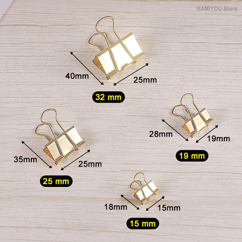 Clips de reliure pour bureau,  - Binder Clip Assorted avis et prix