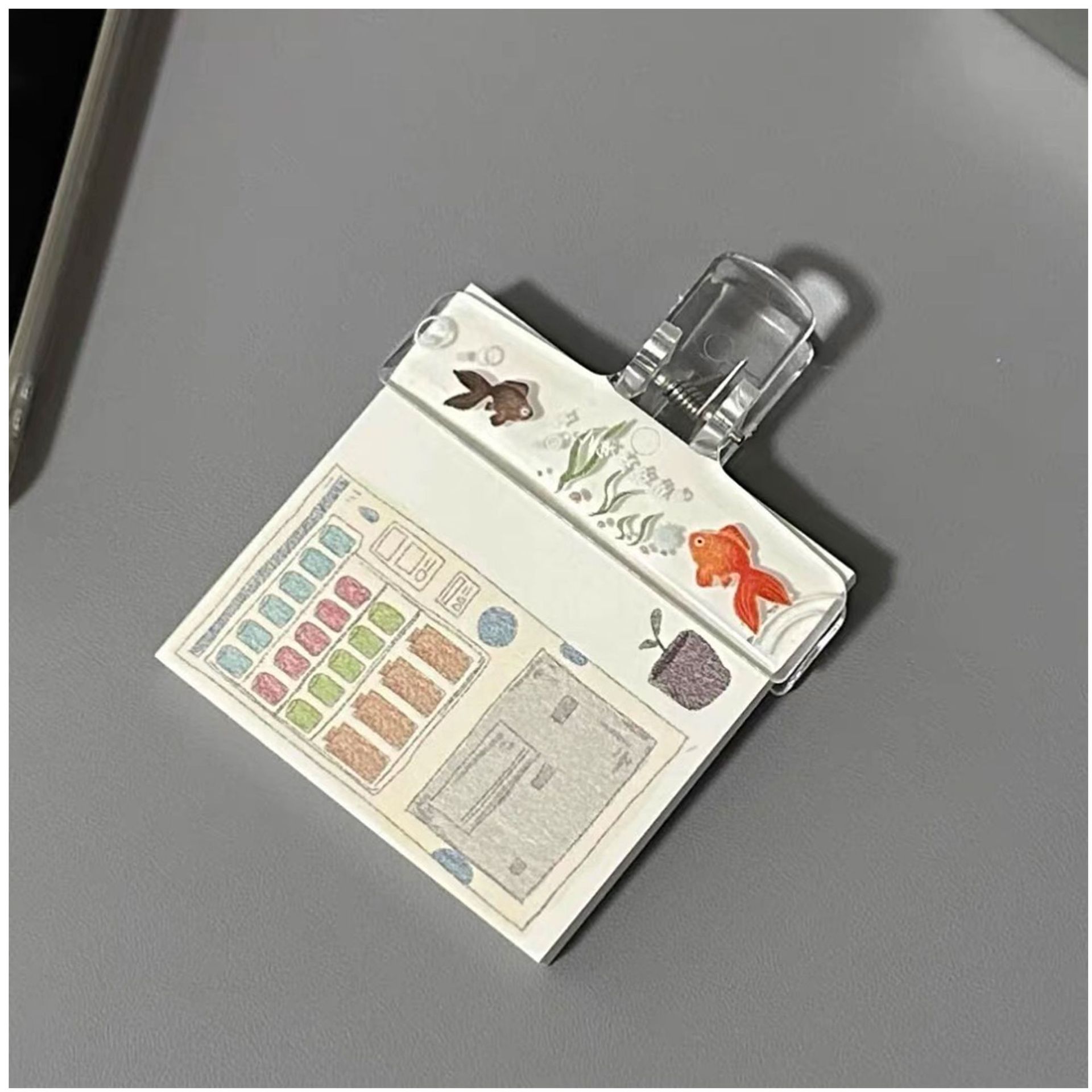 Clips de reliure transparents  - Binder Clip Assorted avis et prix
