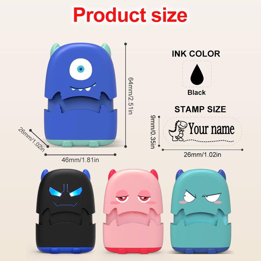 Tampon personnalisé avec nom d - Self Inking Stamp avis et prix