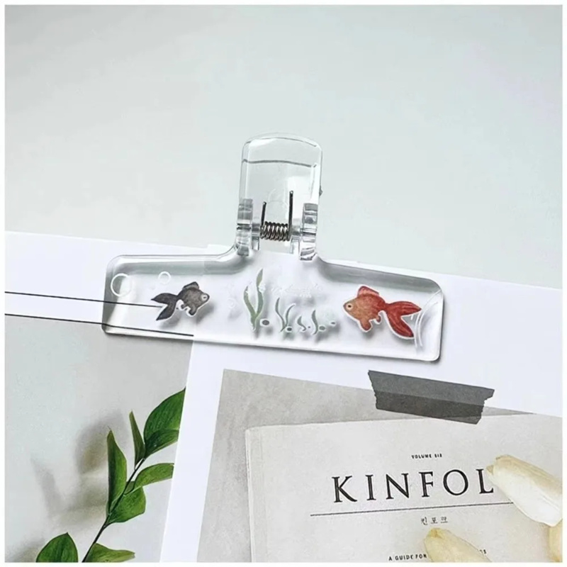 Clip de reliure transparent en - Binder Clip Assorted avis et prix