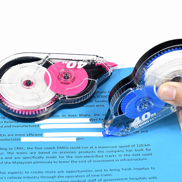 Test bonne longueur 40M blanc  - Correction Tape Roller avis et prix