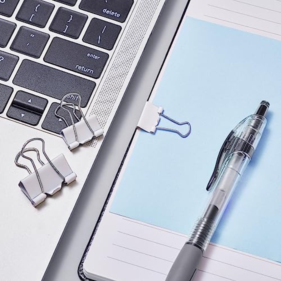 Clips de reliure de tailles va - Binder Clip Assorted avis et prix