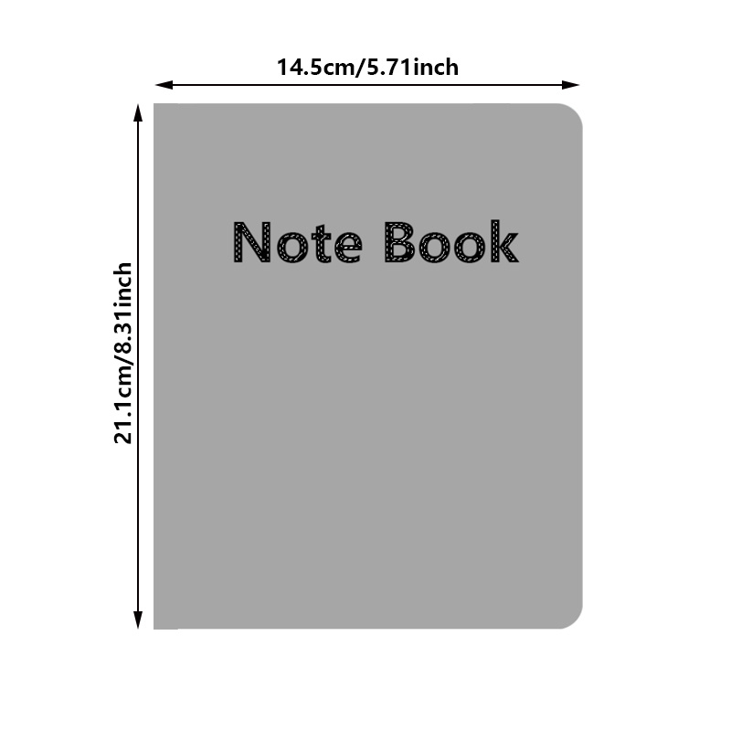 Carnet de notes A5 en similicu - Journal Leather Hardcover avis et prix