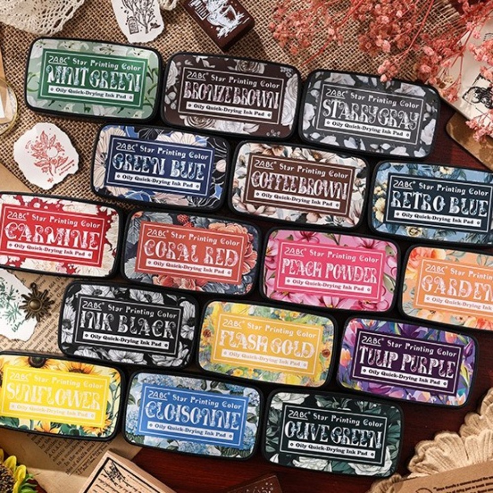 Tampon encreur multicolore col - Self Inking Stamp avis et prix