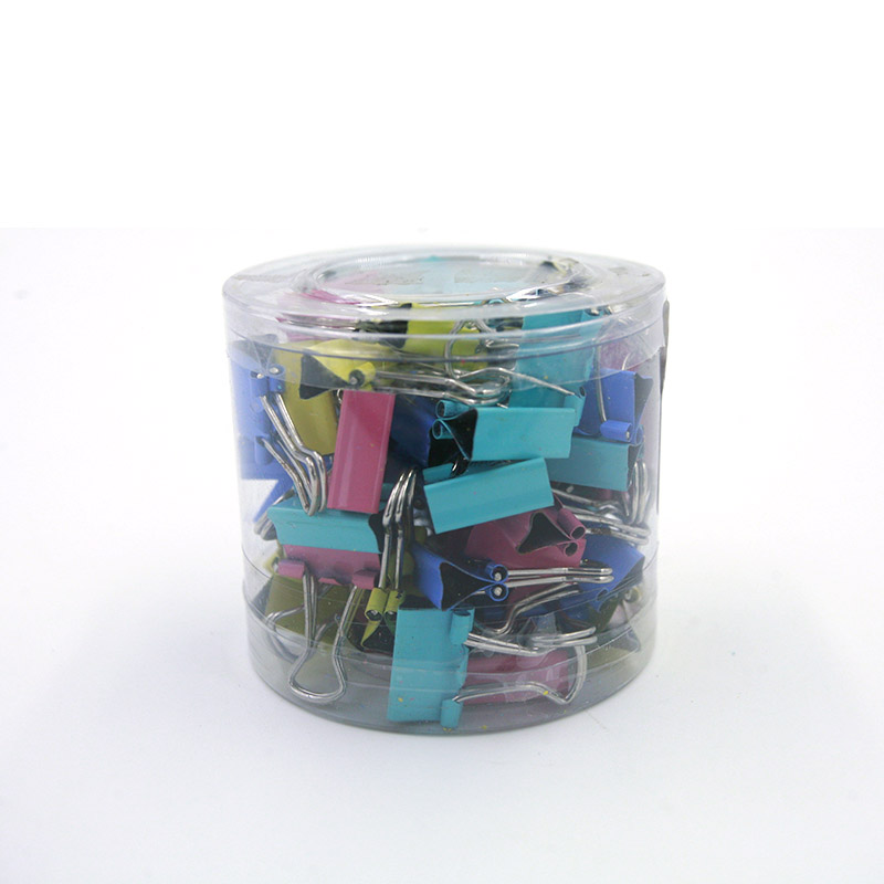 60 mini-clips de reliure métal - Binder Clip Assorted avis et prix