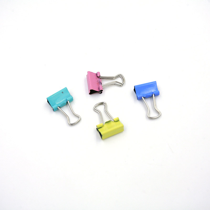 60 mini-clips de reliure métal - Binder Clip Assorted avis et prix