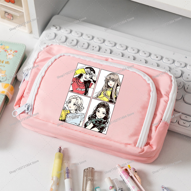 Trousse à crayons en toile gra - Stationery Supplier avis et prix