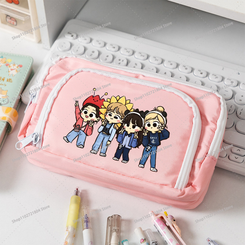 Trousse à crayons en toile gra - Stationery Supplier avis et prix