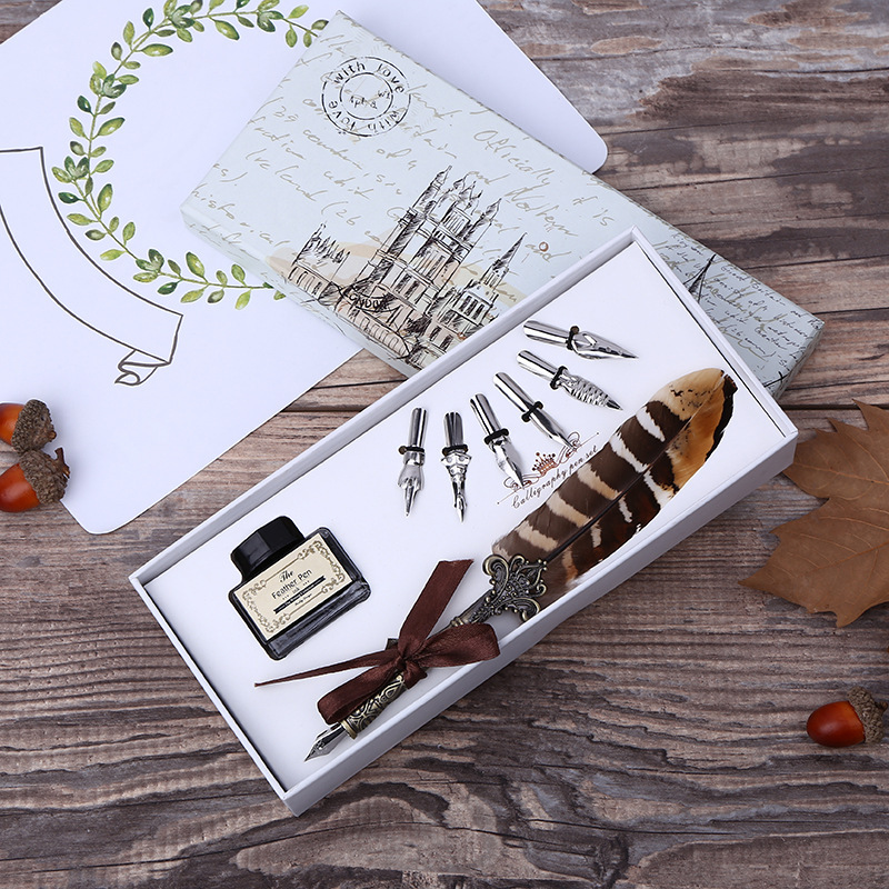 Ensemble d'écriture rétro avec - Self Inking Stamp avis et prix