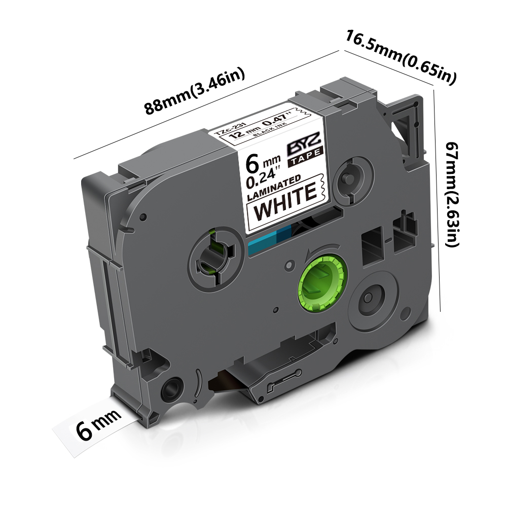 1 paquet de ruban TZe211 Ptouc - Label Printer Tape avis et prix