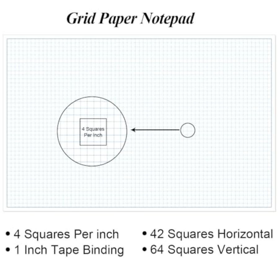 Papiers quadrillés pour l'ingé - Graph Paper Pad avis et prix