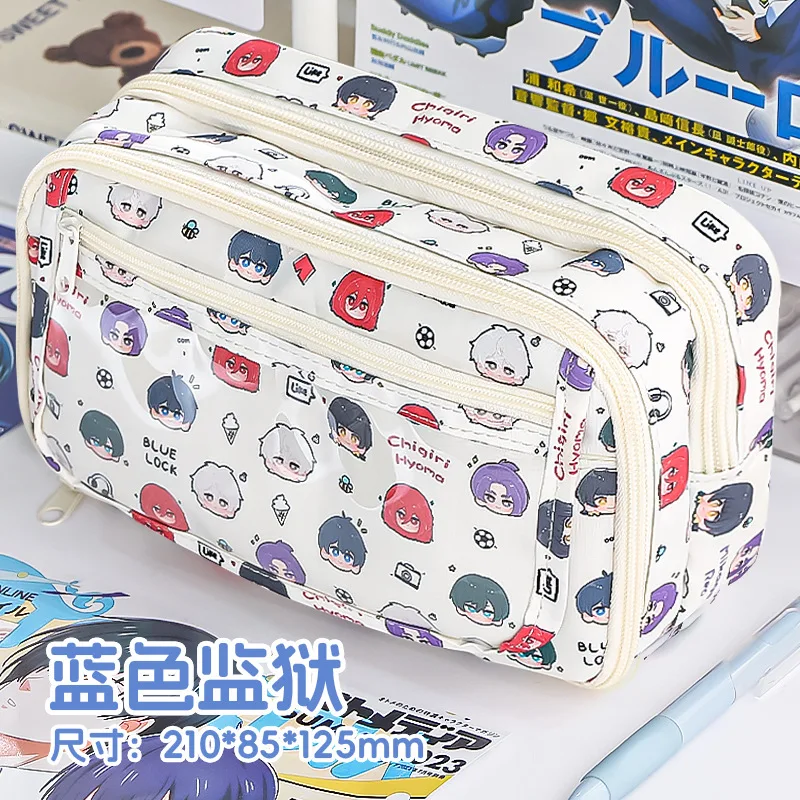 Trousse à crayons Anime Blue L - Stationery Supplier avis et prix